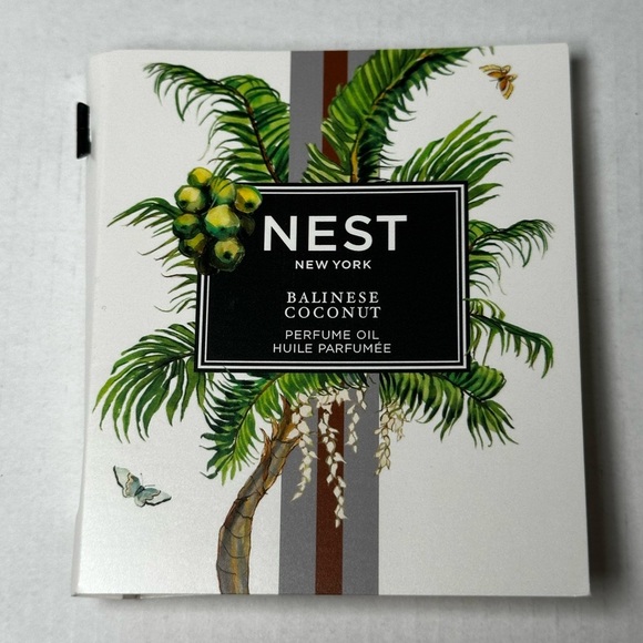 NEST Fragrances Other - 🎁 One Sample of NEST FRAGRANCES Balinese Coconut Perfume Oil (1.5 mL Sample)